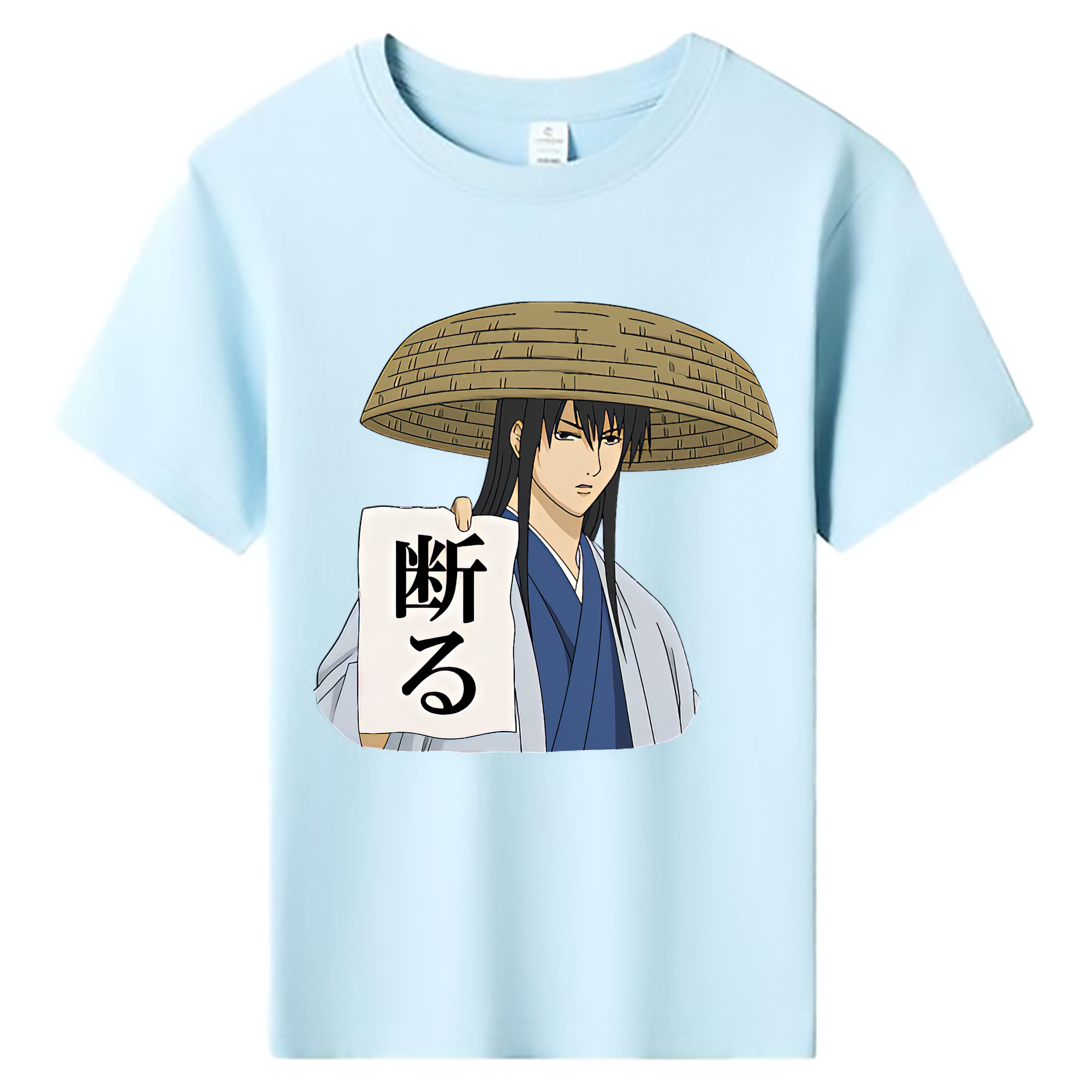 （画像用） ぎんたま 坂田銀時（さかたぎんとき） 神楽 志村新八（しむら しんぱち） GINTAMA Sakata Gintoki Kagura Shimura Shinpachi 綿100％キッズTシャツ（フロントプリント）